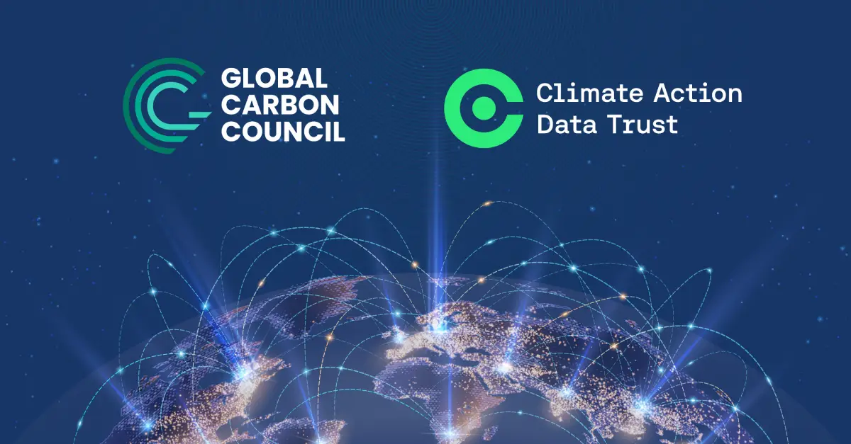 Global Carbon Council joins CAD Trust to boost carbon credit transparency via blockchain tech, aligning with Paris Agreement's Article 6 goals.