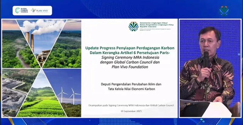 GCC and Indonesia Sign MRA to Advance Carbon Markets