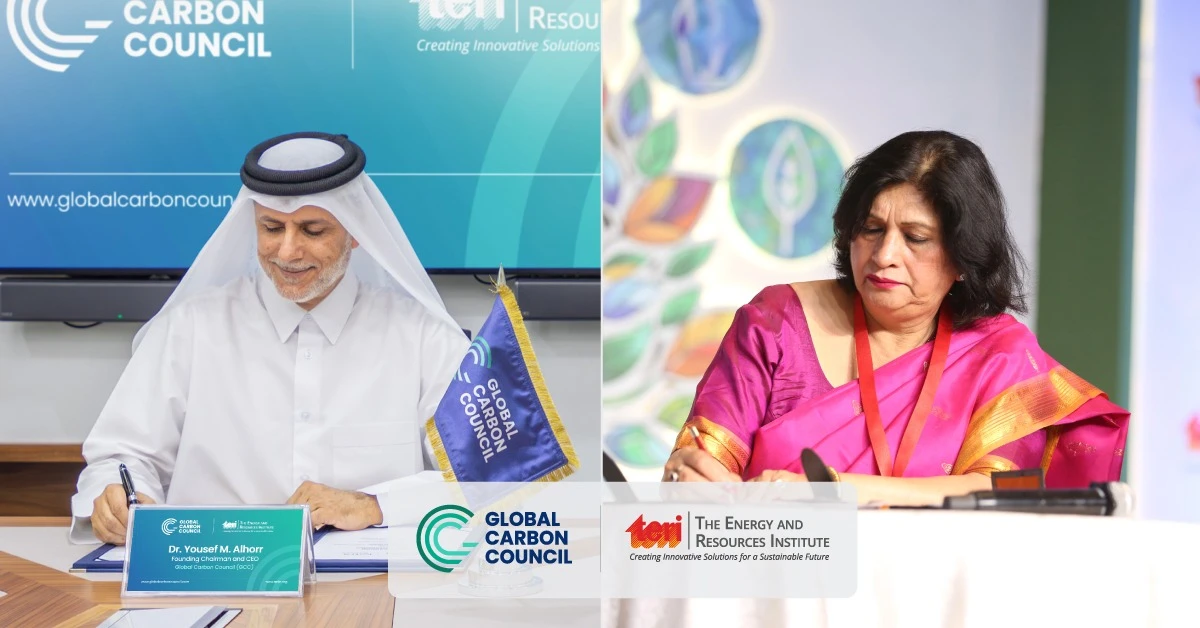 GCC & TERI sign MoU