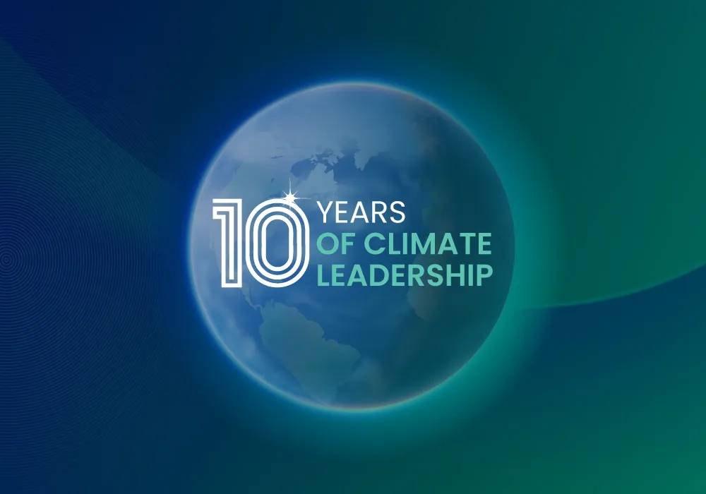 Celebrating 10 Years of Climate Leadership